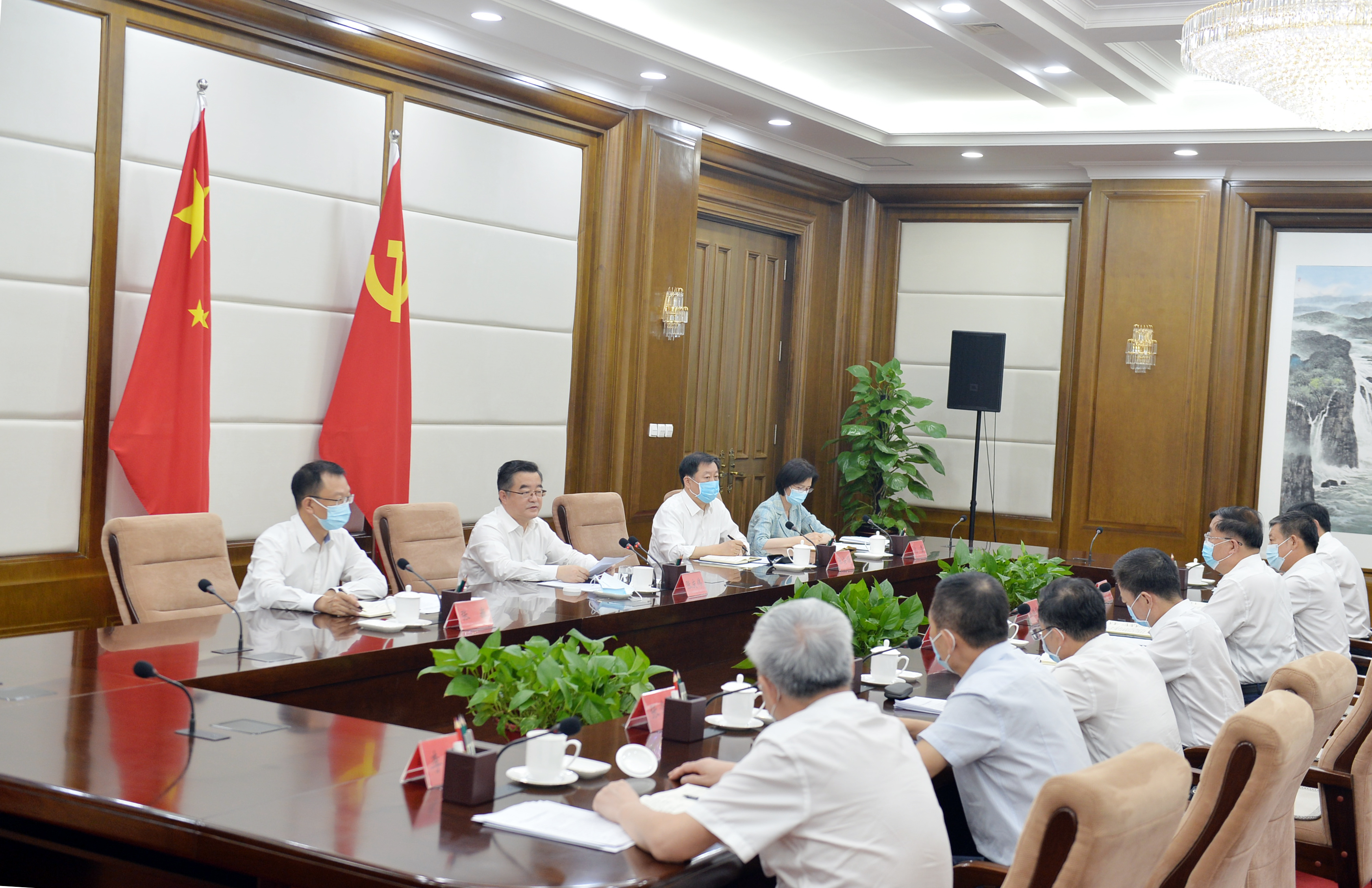 张庆伟：高标准高起点开展第二批教育整顿 推动全省政法队伍自我革命走深走实 03.jpg